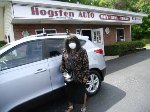 2011 Hyundai Tucson for sale at HOGSTEN AUTO WHOLESALE in Ocala FL