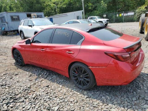 2021 Infiniti Q50 Red Sport 400