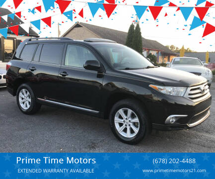 2011 Toyota Highlander for sale at Prime Time Motors in Marietta GA