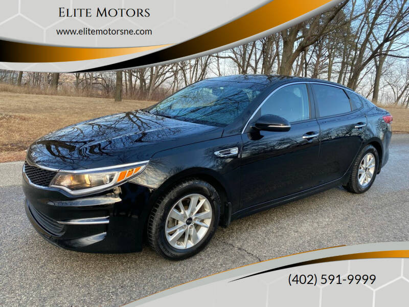 2016 Kia Optima for sale at Elite Motors in Bellevue NE