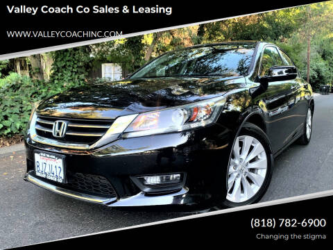 2015 Honda Accord for sale at Valley Coach Co Sales & Leasing in Van Nuys CA