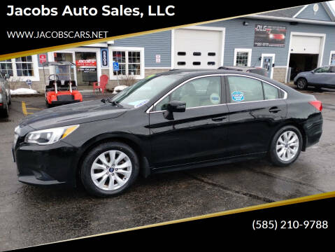 2015 Subaru Legacy for sale at Jacobs Auto Sales, LLC in Spencerport NY