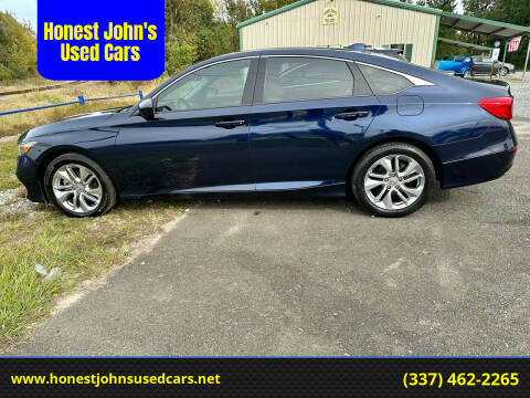 2018 Honda Accord for sale at Honest John's Used Cars in Deridder LA