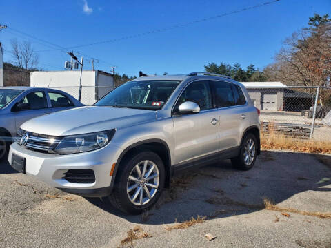 2017 Volkswagen Tiguan for sale at Manchester Motorsports in Goffstown NH