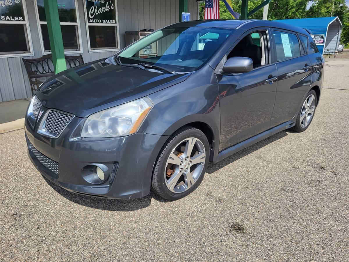 2010 Pontiac Vibe for sale at Clarks Auto Sales Inc in Lakeview, MI