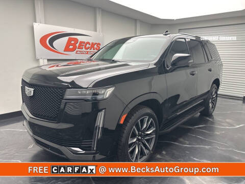 2021 Cadillac Escalade for sale at Becks Auto Group in Mason OH