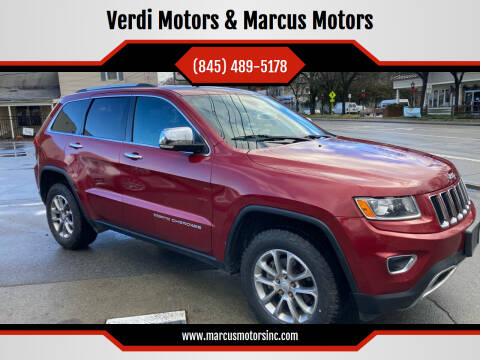 2014 Jeep Grand Cherokee for sale at Marcus Motors in Kingston NY