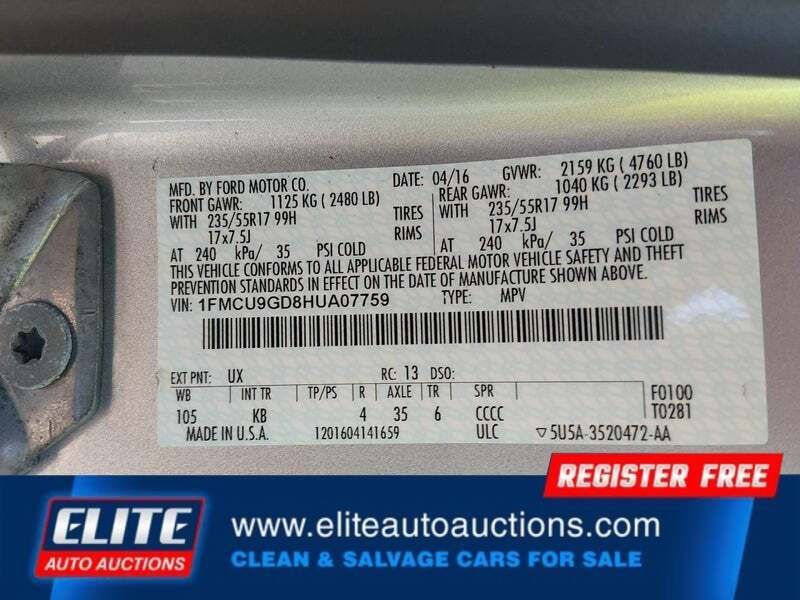 2017 Ford Escape SE