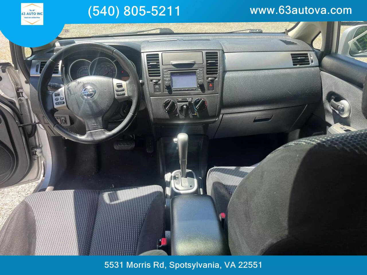 2011 Nissan Versa for sale at 63 Auto Inc in Spotsylvania, VA