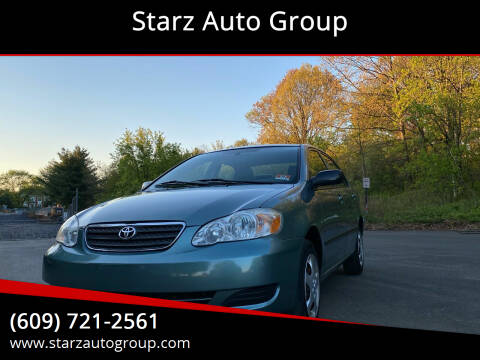 2006 Toyota Corolla for sale at Starz Auto Group in Delran NJ