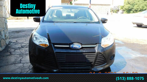 2014 Ford Focus for sale at Destiny Automotive in Hamilton OH