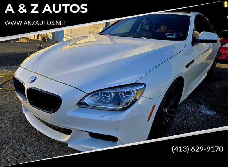 2015 BMW 6 Series for sale at A & Z AUTOS in Westfield MA