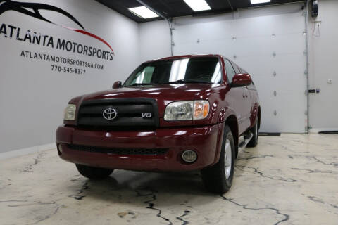 2005 Toyota Tundra for sale at Atlanta Motorsports in Roswell GA