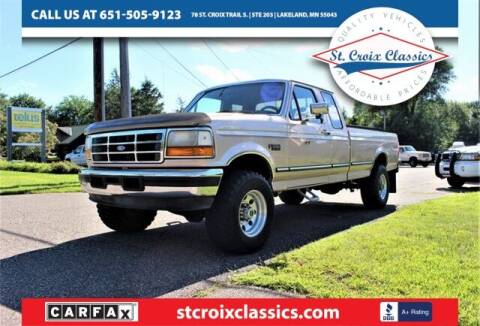 1997 Ford F-250 for sale at St. Croix Classics in Lakeland MN