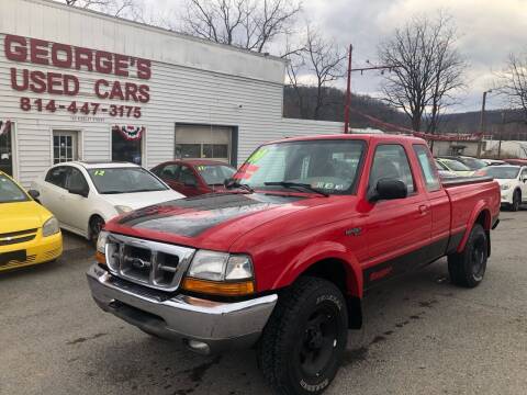 2000 Ford Ranger for sale at George's Used Cars Inc in Orbisonia PA