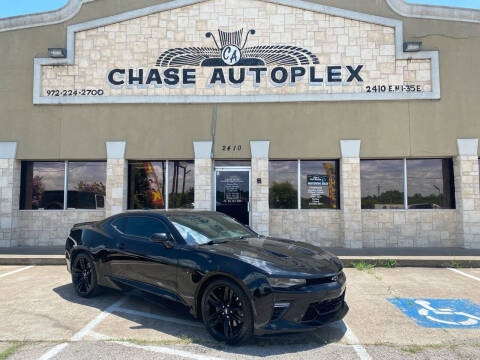 2018 Chevrolet Camaro for sale at CHASE AUTOPLEX in Lancaster TX