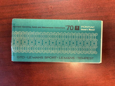 1970 Pontiac GTO