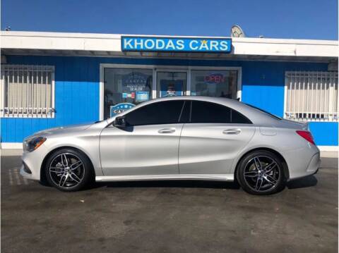 2018 Mercedes-Benz CLA for sale at Khodas Cars in Gilroy CA