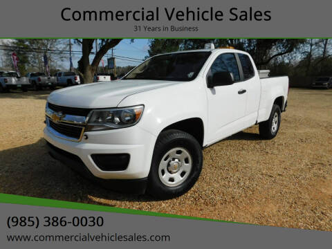 2015 Chevrolet Colorado for sale at Commercial Vehicle Sales in Ponchatoula LA
