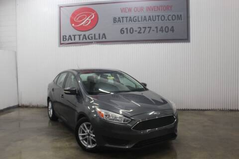 2015 Ford Focus for sale at Battaglia Auto Sales in Plymouth Meeting PA