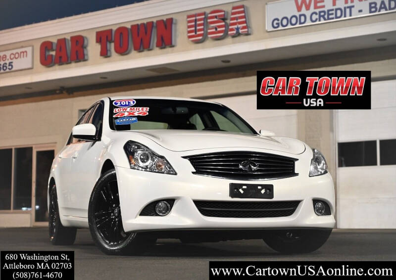 2013 Infiniti G37 Sedan for sale at Car Town USA in Attleboro MA