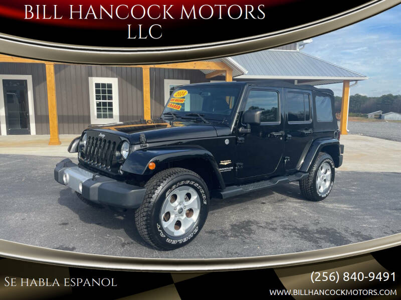 2014 Jeep Wrangler Unlimited for sale at BILL HANCOCK MOTORS LLC in Albertville AL