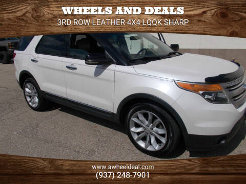 2013 Ford Explorer for sale at Wheels and Deals in New Lebanon OH