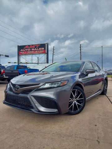 2021 Toyota Camry for sale at AMT AUTO SALES LLC in Houston TX