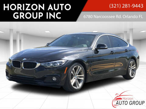 2019 BMW 4 Series for sale at HORIZON AUTO GROUP INC in Orlando FL