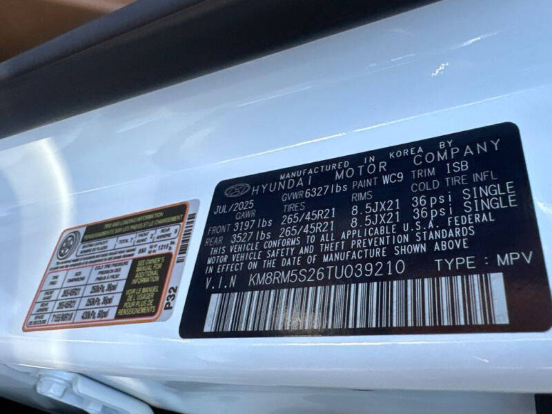 2026 Hyundai Palisade Calligraphy