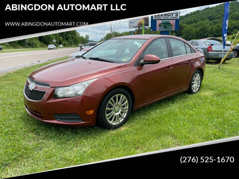 2013 Chevrolet Cruze for sale at ABINGDON AUTOMART LLC in Abingdon VA