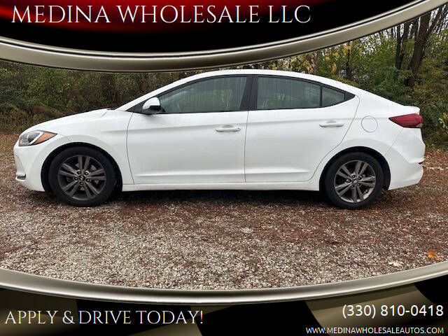 2017 Hyundai Elantra for sale at MEDINA WHOLESALE LLC in Wadsworth OH