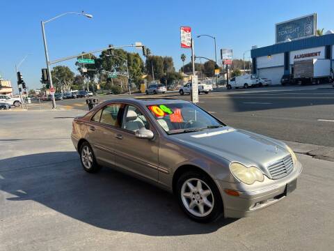 2004 Mercedes-Benz C-Class for sale at The Lot Auto Sales in Long Beach CA