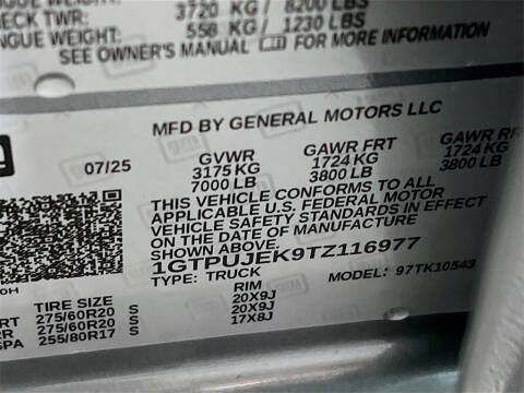 2026 GMC Sierra 1500 Elevation Standard