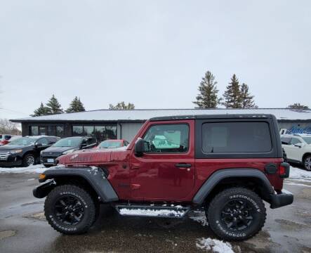 2021 Jeep Wrangler for sale at ROSSTEN AUTO SALES in Grand Forks ND