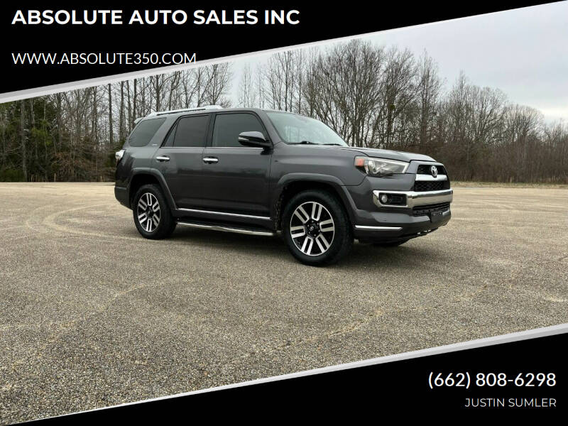 2016 Toyota 4Runner for sale at ABSOLUTE AUTO SALES INC in Corinth MS