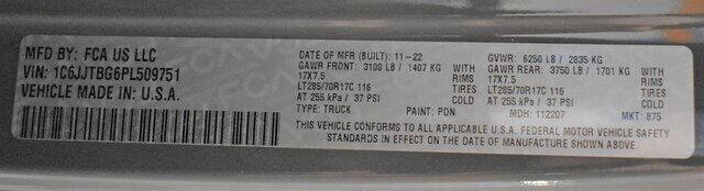 2023 Jeep Gladiator Rubicon