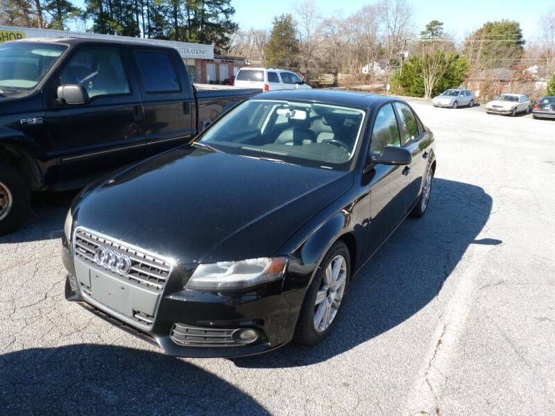 2010 Audi A4 for sale at HAPPY TRAILS AUTO SALES LLC in Taylors SC