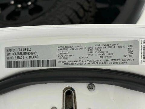 2021 RAM 2500 Power Wagon