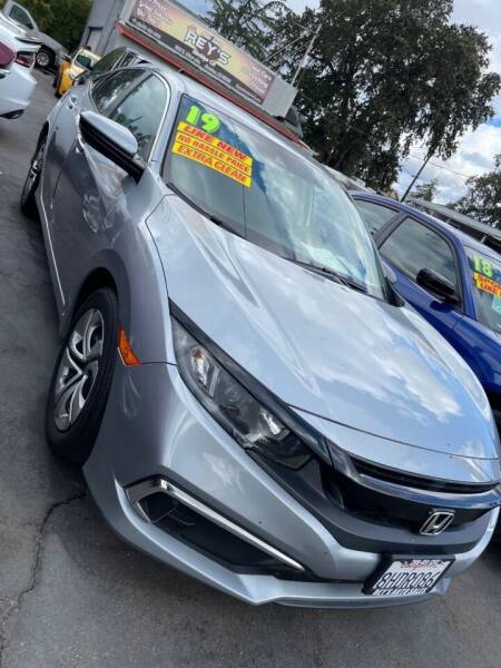 2019 Honda Civic for sale at Rey's Auto Sales in Stockton CA