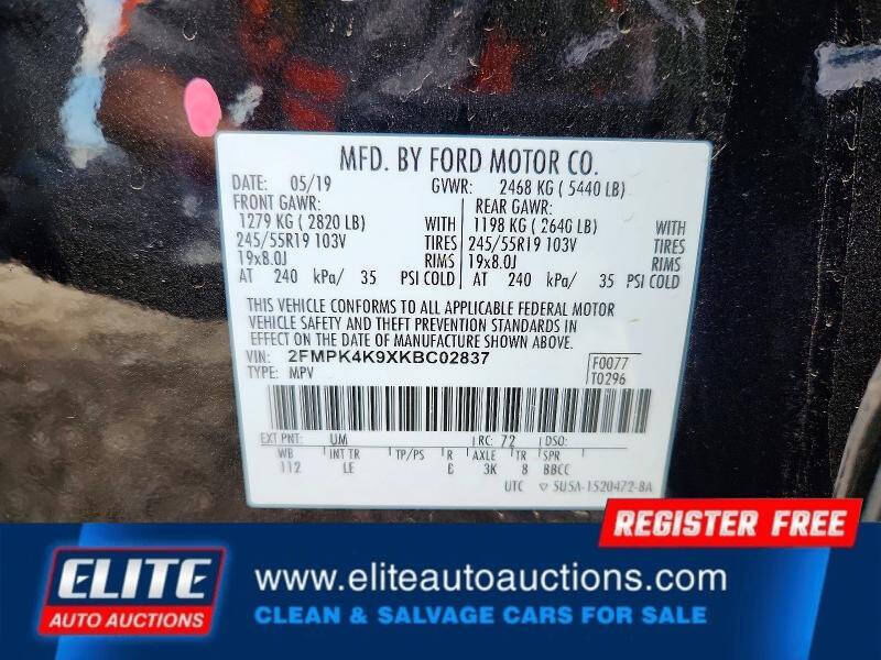 2019 Ford Edge Titanium