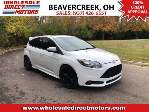 2013 Ford Focus for sale at WHOLESALE DIRECT MOTORS in Beavercreek OH