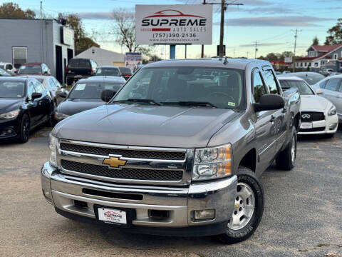 2013 Chevrolet Silverado 1500 for sale at Supreme Auto Sales in Chesapeake VA