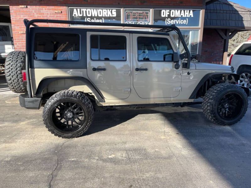 2017 Jeep Wrangler Unlimited for sale at AUTOWORKS OF OMAHA INC in Omaha NE