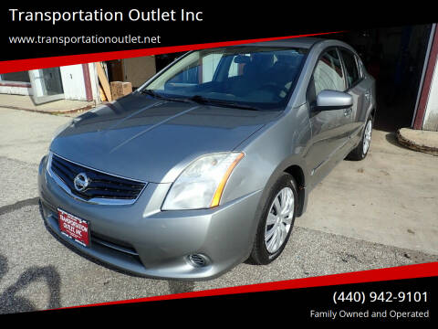 2010 Nissan Sentra for sale at Transportation Outlet Inc in Eastlake OH