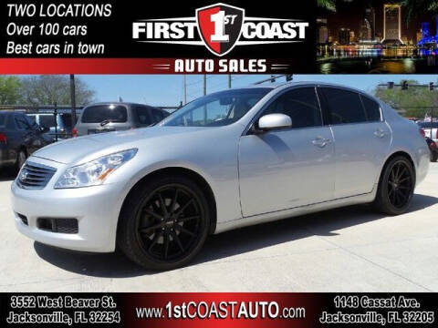 2007 Infiniti G35 for sale at First Coast Auto Sales in Jacksonville FL