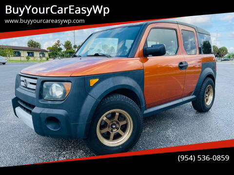 2008 Honda Element for sale at BuyYourCarEasyWp in Fort Myers FL