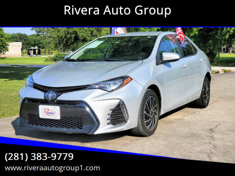 2019 Toyota Corolla for sale at Rivera Auto Group in Spring TX