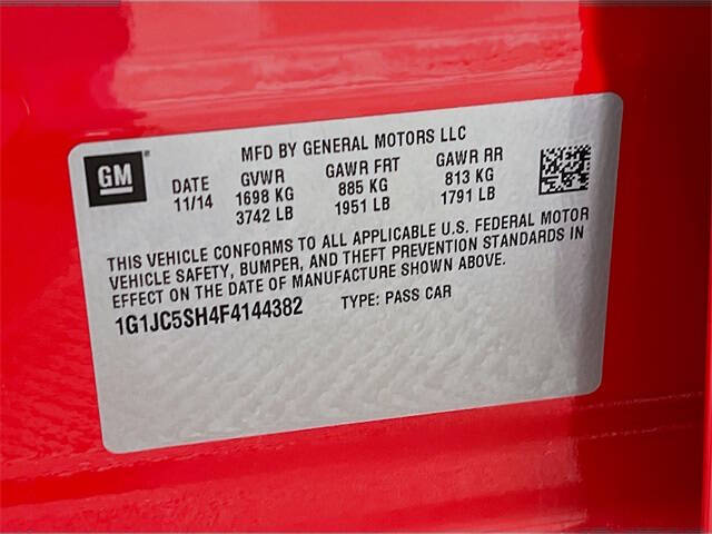 2015 Chevrolet Sonic LT Auto