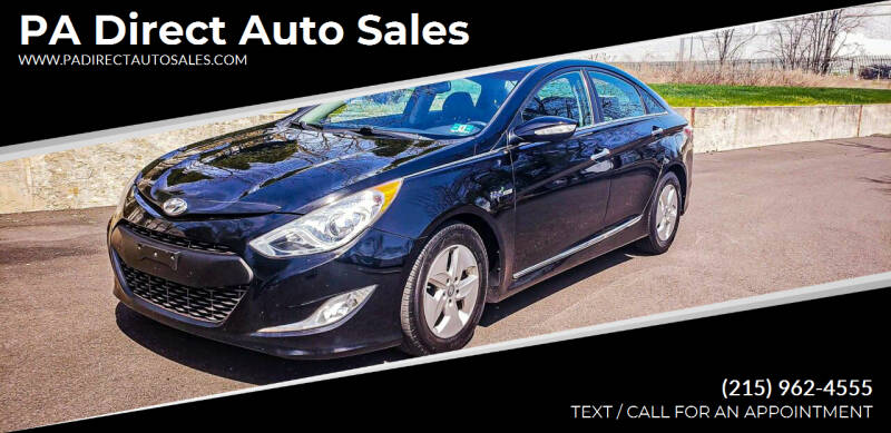 2012 Hyundai Sonata Hybrid for sale at PA Direct Auto Sales in Levittown PA